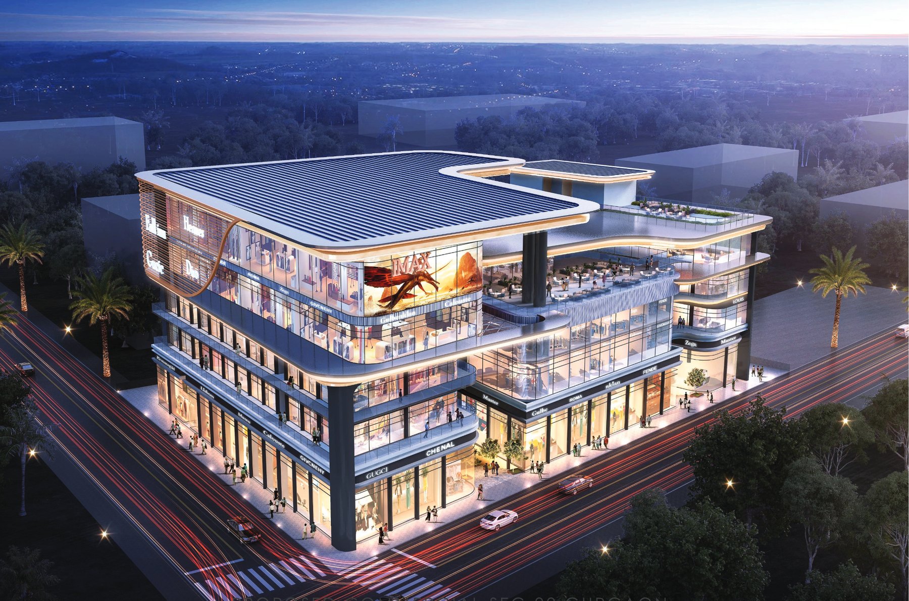 CODE-X 92 night aerial render